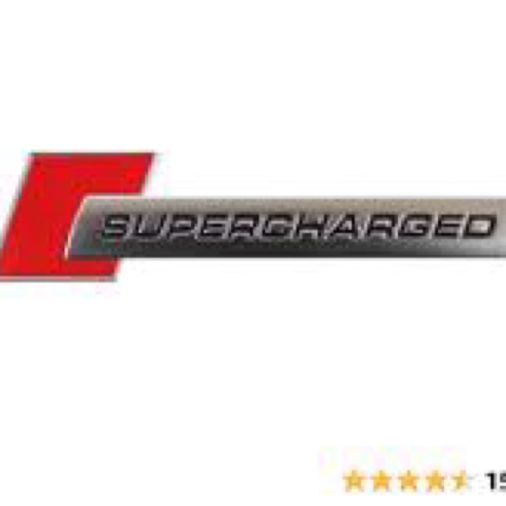 NWT Audi Supercharged Emblem